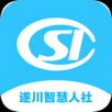 遂川智慧人社手机软件app