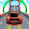 彩色汽车轨道特技赛手游app