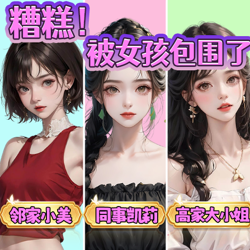 糟糕！被女孩包围了！手游app
