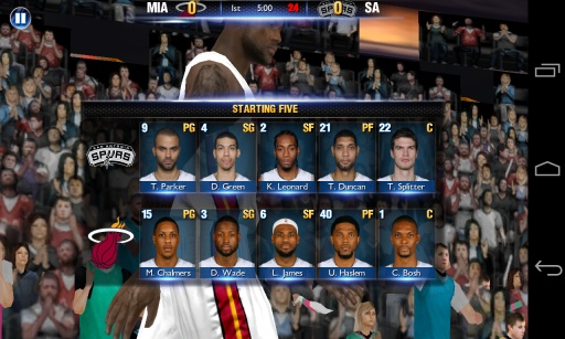 NBA 2K14手游app截图