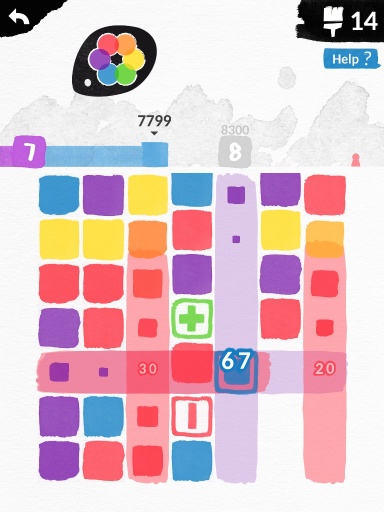 清新色块手游app截图
