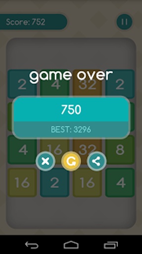 2048 电脑版手游app截图