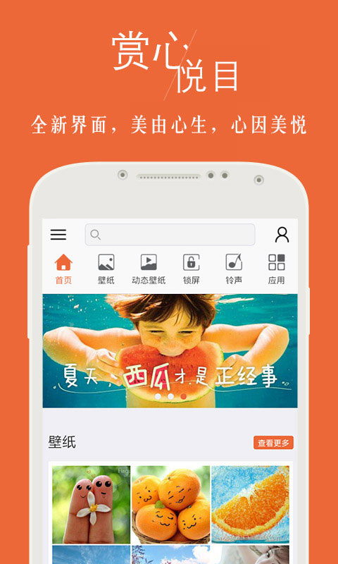 安卓壁纸 电脑版手机软件app截图