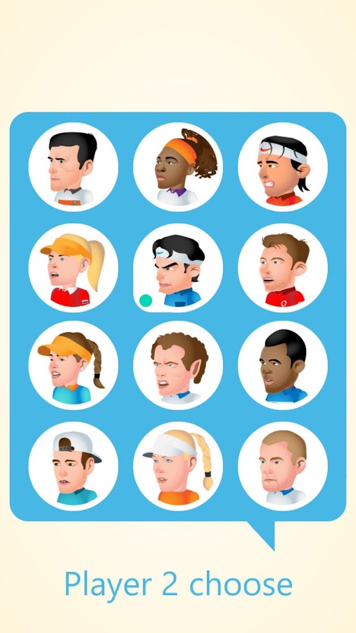 圆形网球手游app截图