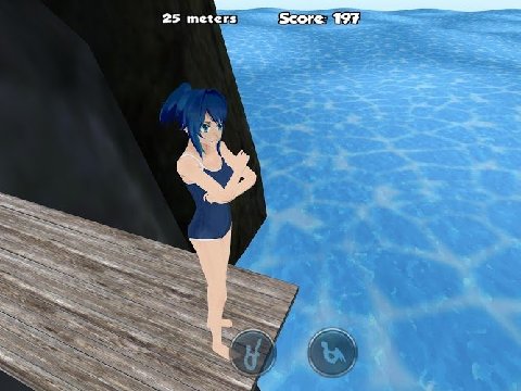 3D悬崖跳水手游app截图