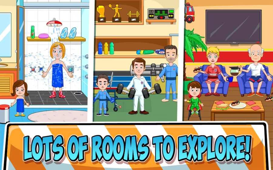 我的小镇：消防站救援手游app截图