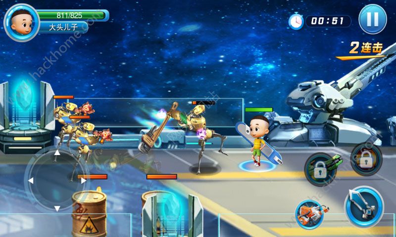 大头儿子太空大决战手游app截图