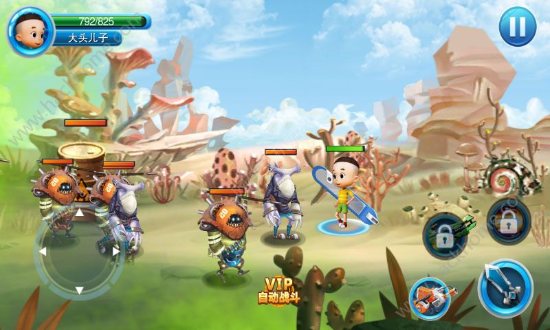 大头儿子太空大决战手游app截图