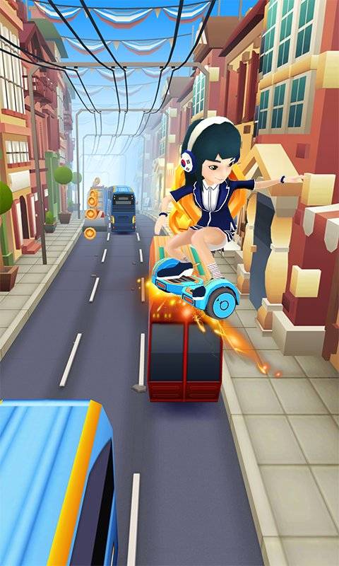 平衡车冲撞手游app截图