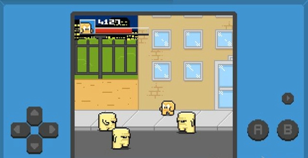 方块男孩大战恶霸手游app截图