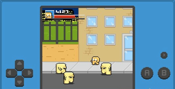 方块男孩大战恶霸手游app截图