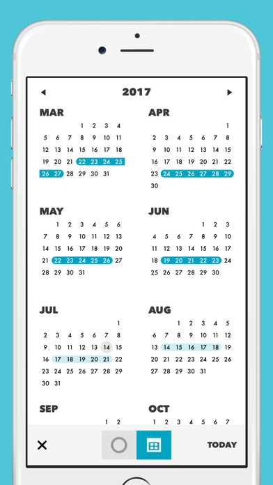 Cube Period Tracker手机软件app截图