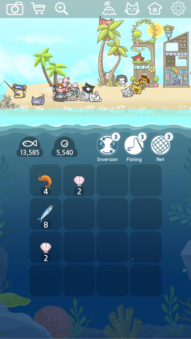 2048凯蒂猫岛手游app截图