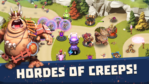 Castle Creeps TD手游app截图