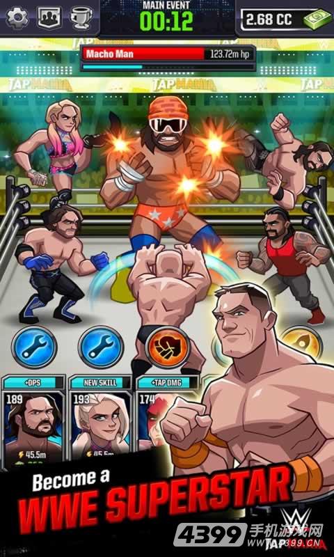 WWE狂热摔跤手游app截图