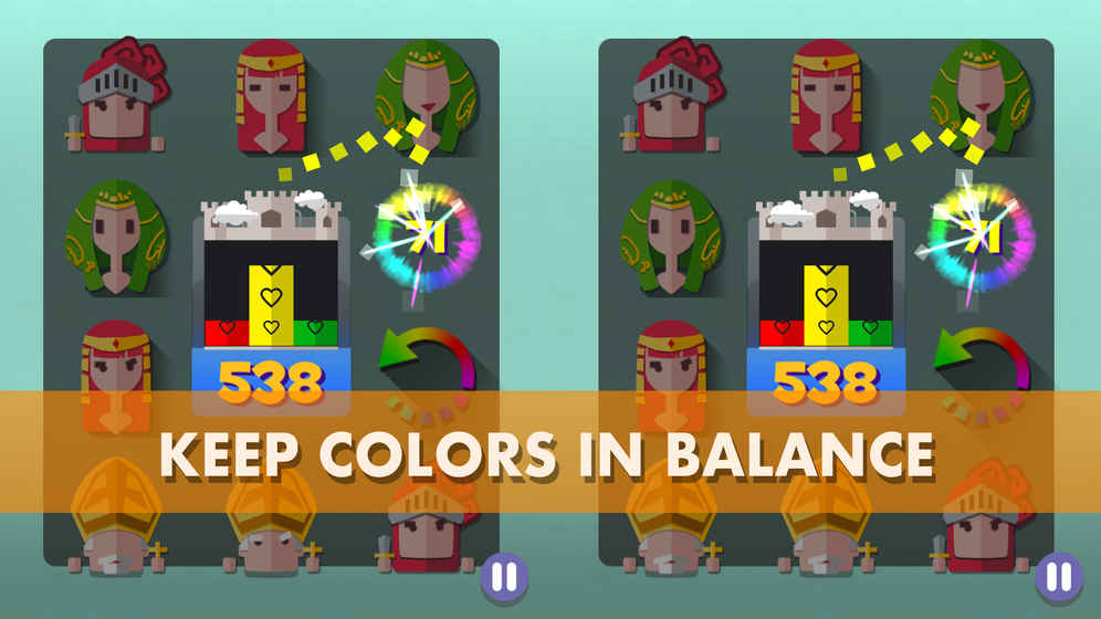 色彩战争Color Force手游app截图