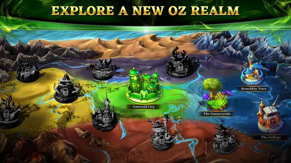 OZ：破碎的王国手游app截图