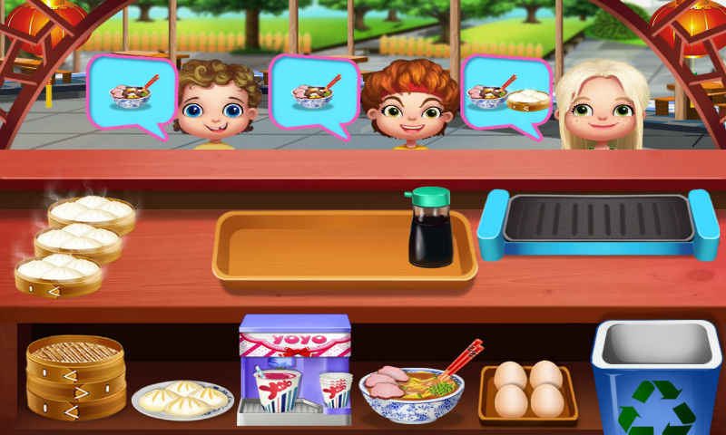 中式拉面馆手游app截图