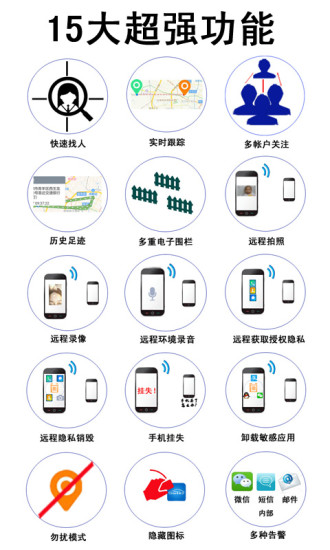 鹰眼手机定位防盗手机软件app截图