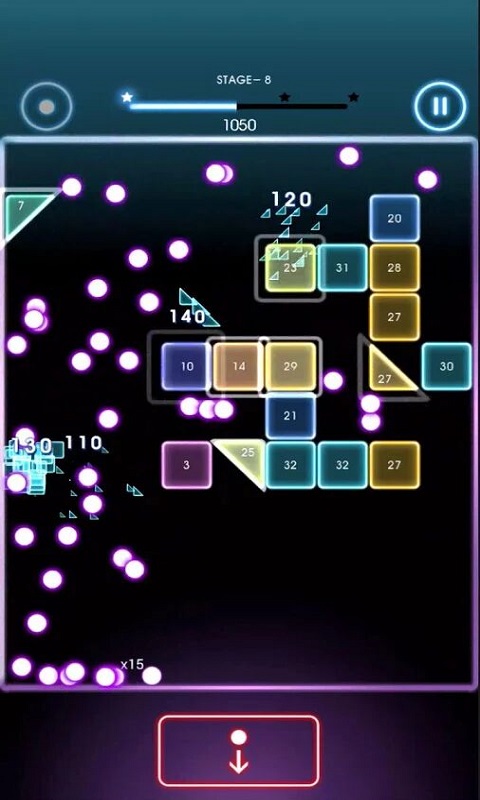 破坏砖块冒险手游app截图