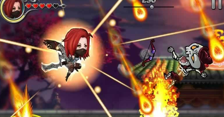 忍者突袭跑酷手游app截图