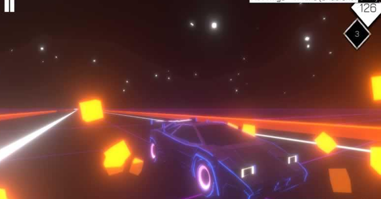 音乐赛车手游app截图