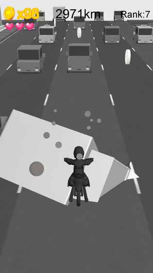 骑着摩托车回家过年手游app截图