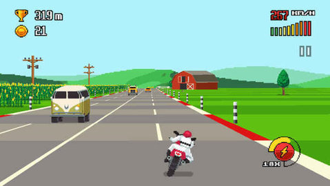 复古公路赛手游app截图
