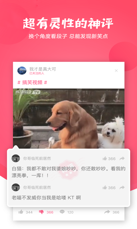 新内涵段子手机软件app截图