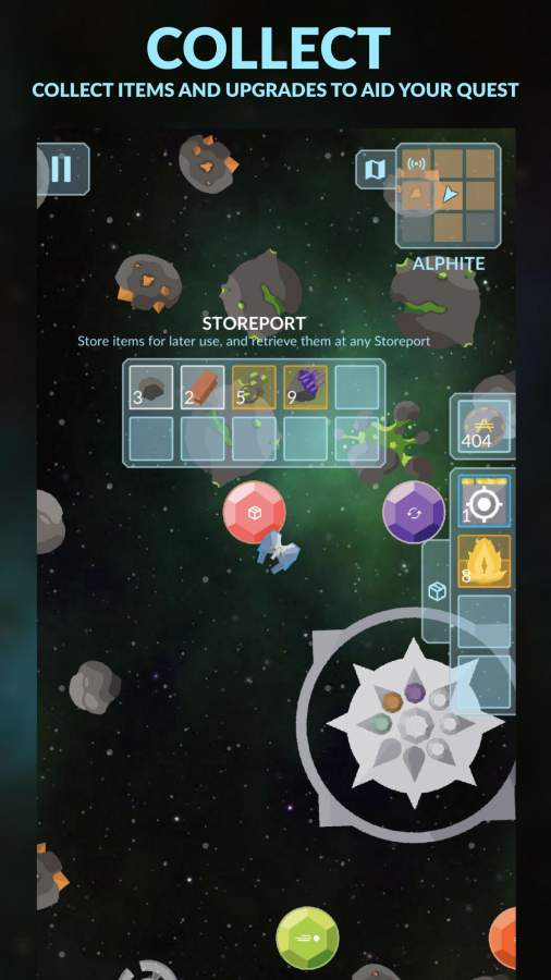 小行星探索手游app截图