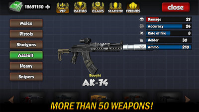 火柴蜘蛛侠枪战英雄手游app截图