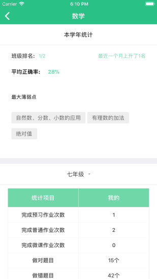 亿教亿学 学生端手机软件app截图