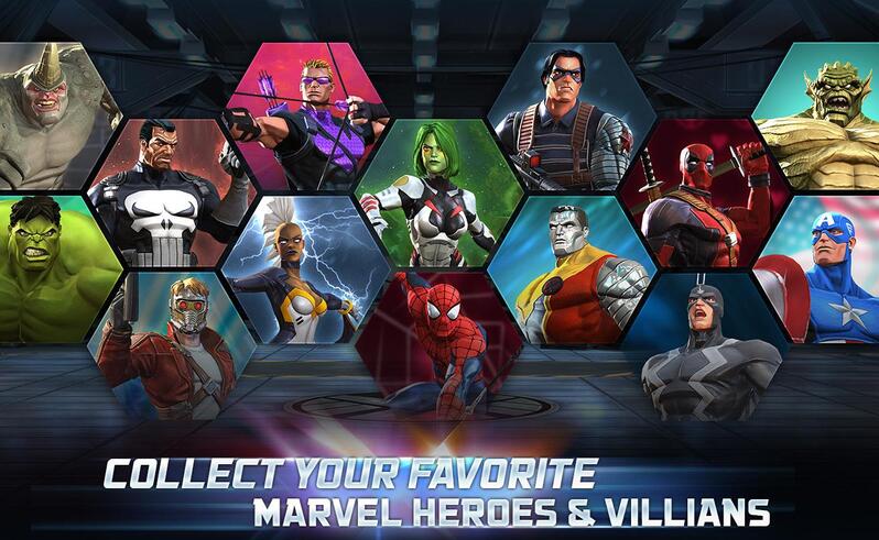 漫威英雄格斗赛手游app截图