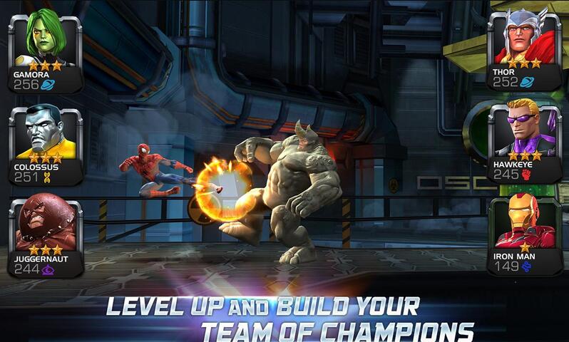 漫威英雄格斗赛手游app截图