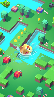 超级翻滚大冒险手游app截图