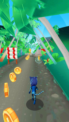 睡衣小英雄跑酷手游app截图