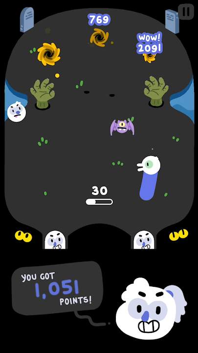 墓碑粉碎手游app截图