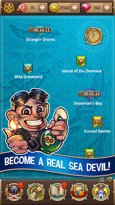 海上恶魔：传奇海盗手游app截图