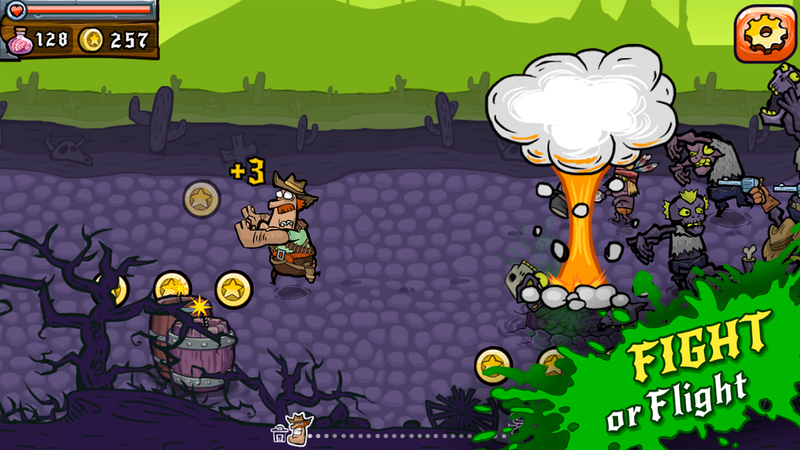 僵尸西部：丧尸边境手游app截图