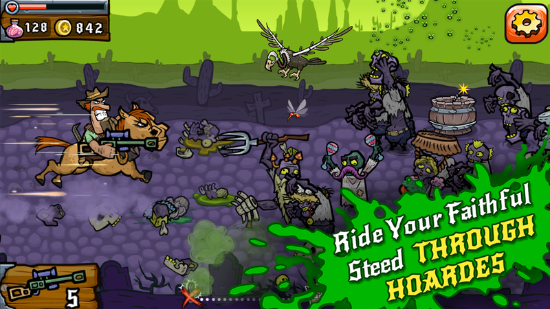 僵尸西部：丧尸边境手游app截图