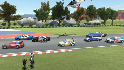 警车漂移赛手游app截图