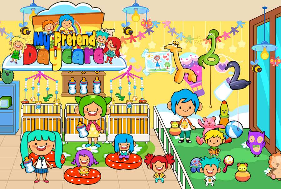 我的假想幼儿园手游app截图