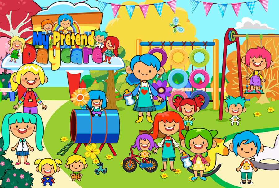 我的假想幼儿园手游app截图