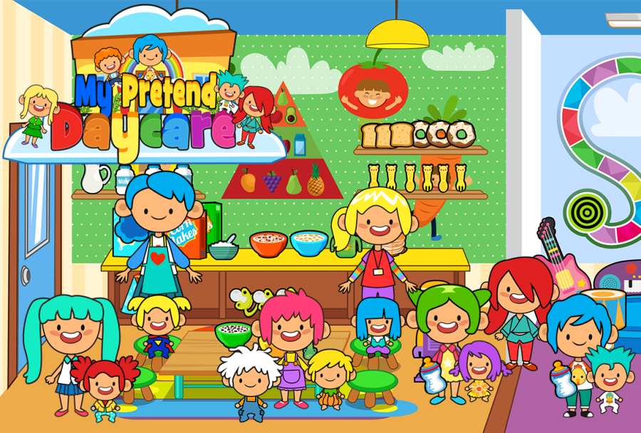 我的假想幼儿园手游app截图