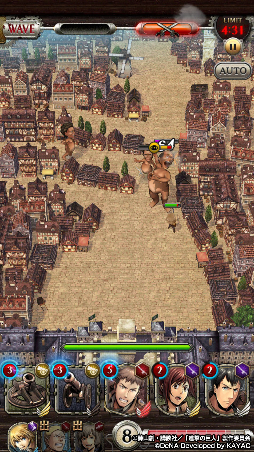 进击的巨人 Tactics手游app截图