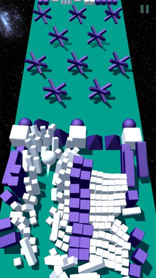 彩色撞球3D手游app截图