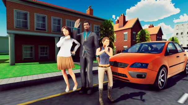 爸爸的新生活模拟手游app截图