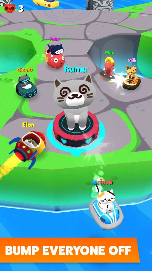 喵咪碰碰车手游app截图