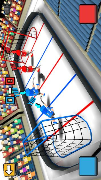 立方曲棍球3D手游app截图