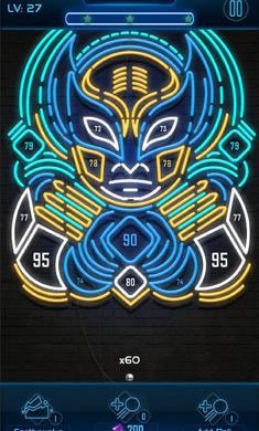 霓虹弹珠手游app截图